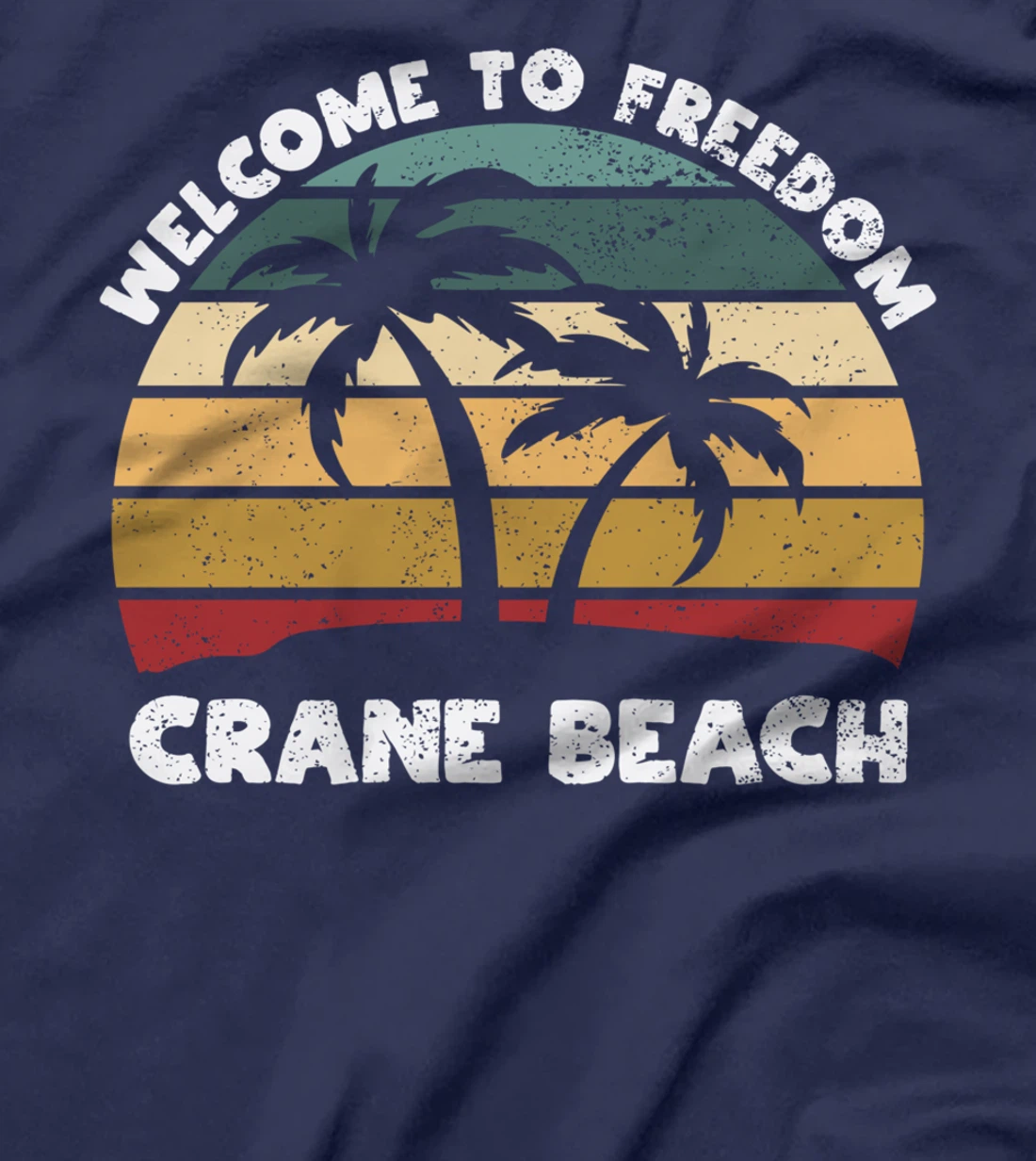 Crane Beach Welcome to Summer Massachusetts Tropical T-Shirt