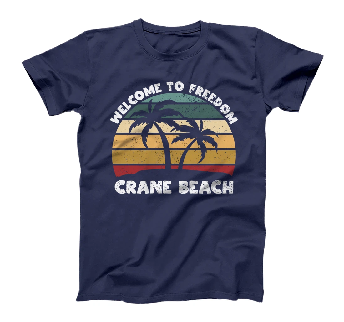 Crane Beach Welcome to Summer Massachusetts Tropical T-Shirt