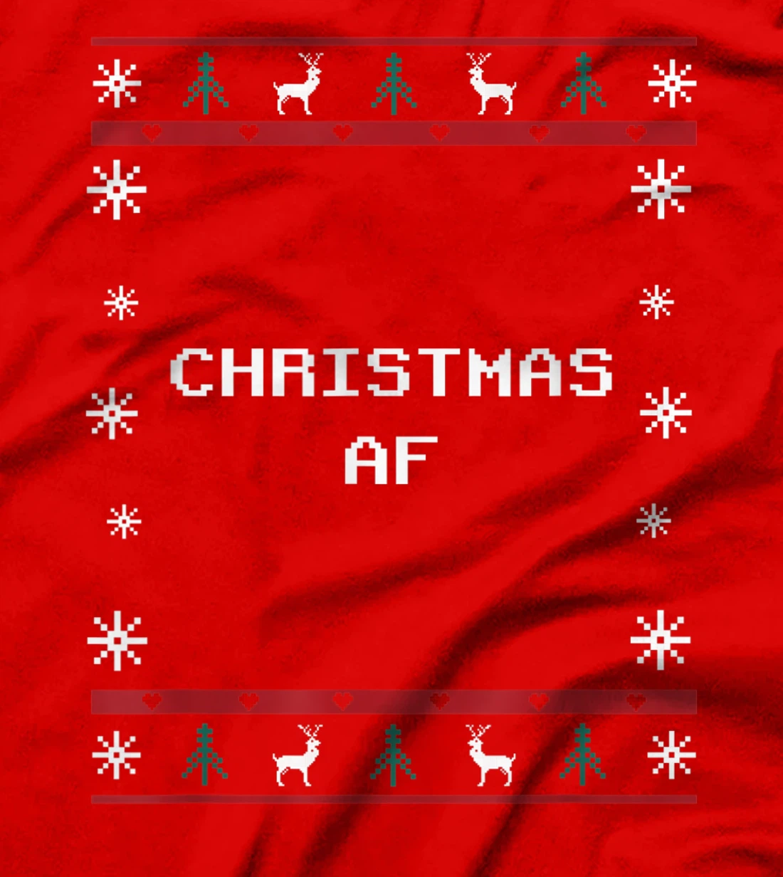 Christmas AF Party Pun Reunion Joke Family Funny T-Shirt, Women T-Shirt