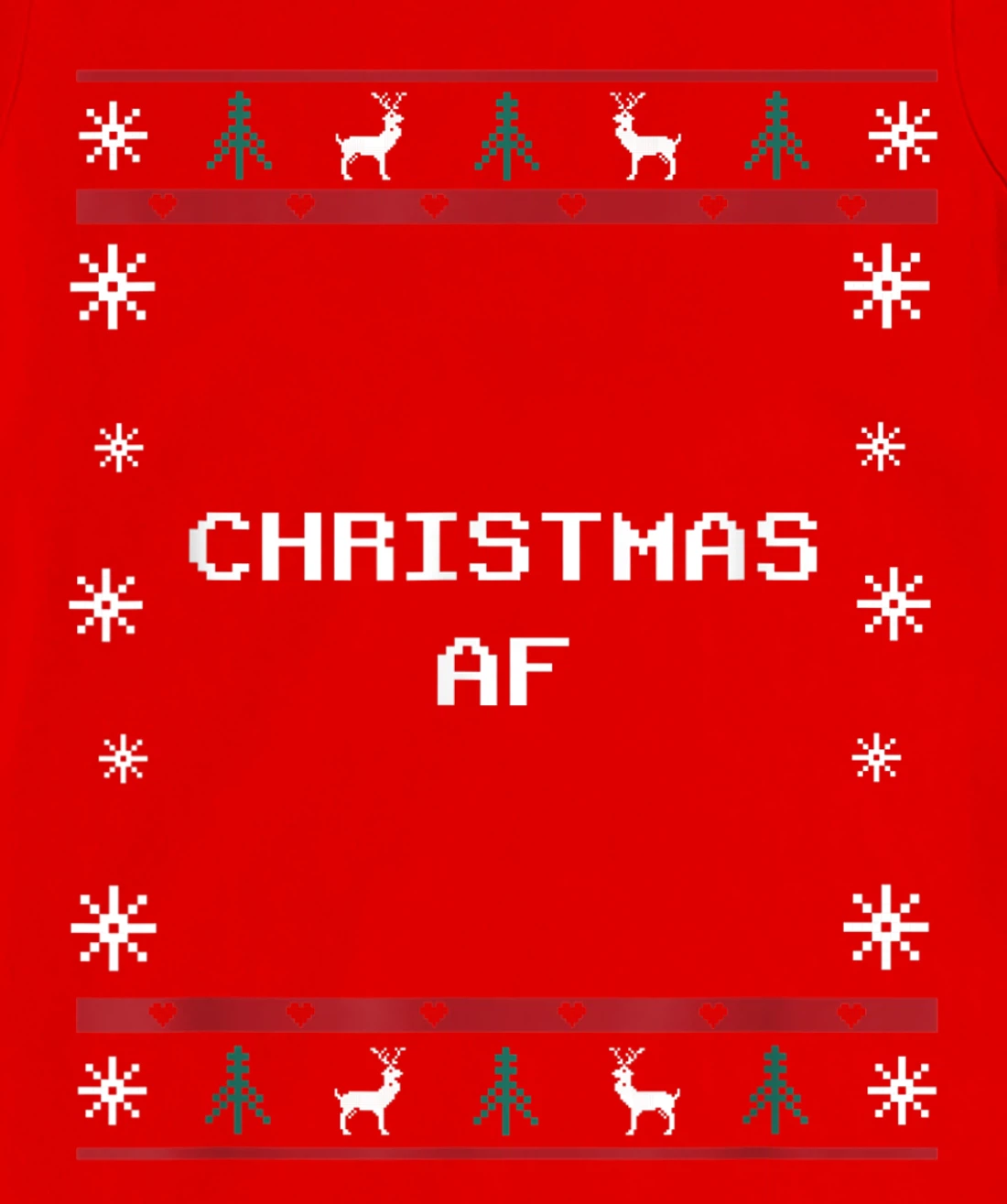 Christmas AF Party Pun Reunion Joke Family Funny T-Shirt, Women T-Shirt