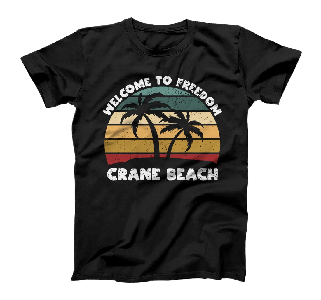 Crane Beach Welcome to Summer Massachusetts Tropical T-Shirt