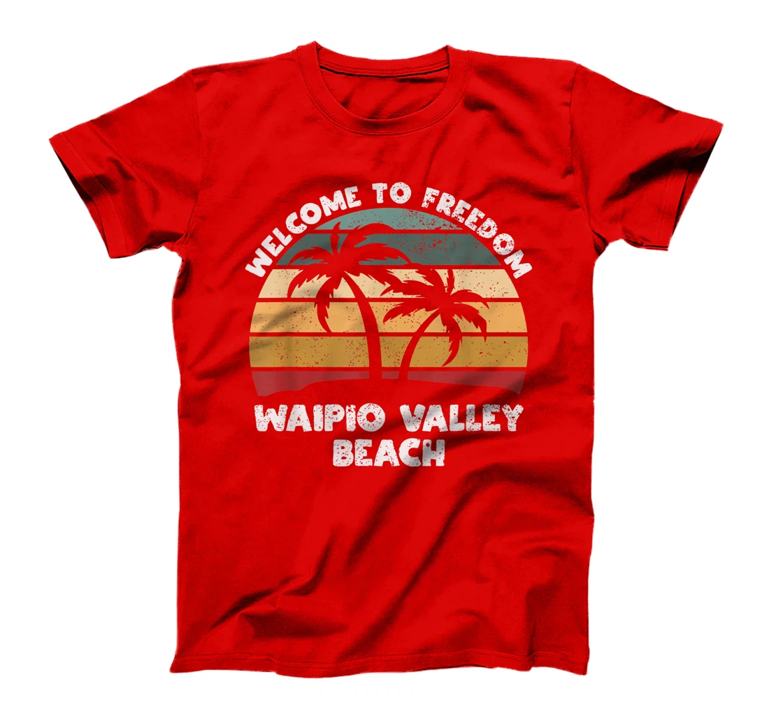 Waipio Valley Beach Welcome to Summer Hawaii T-Shirt, Women T-Shirt