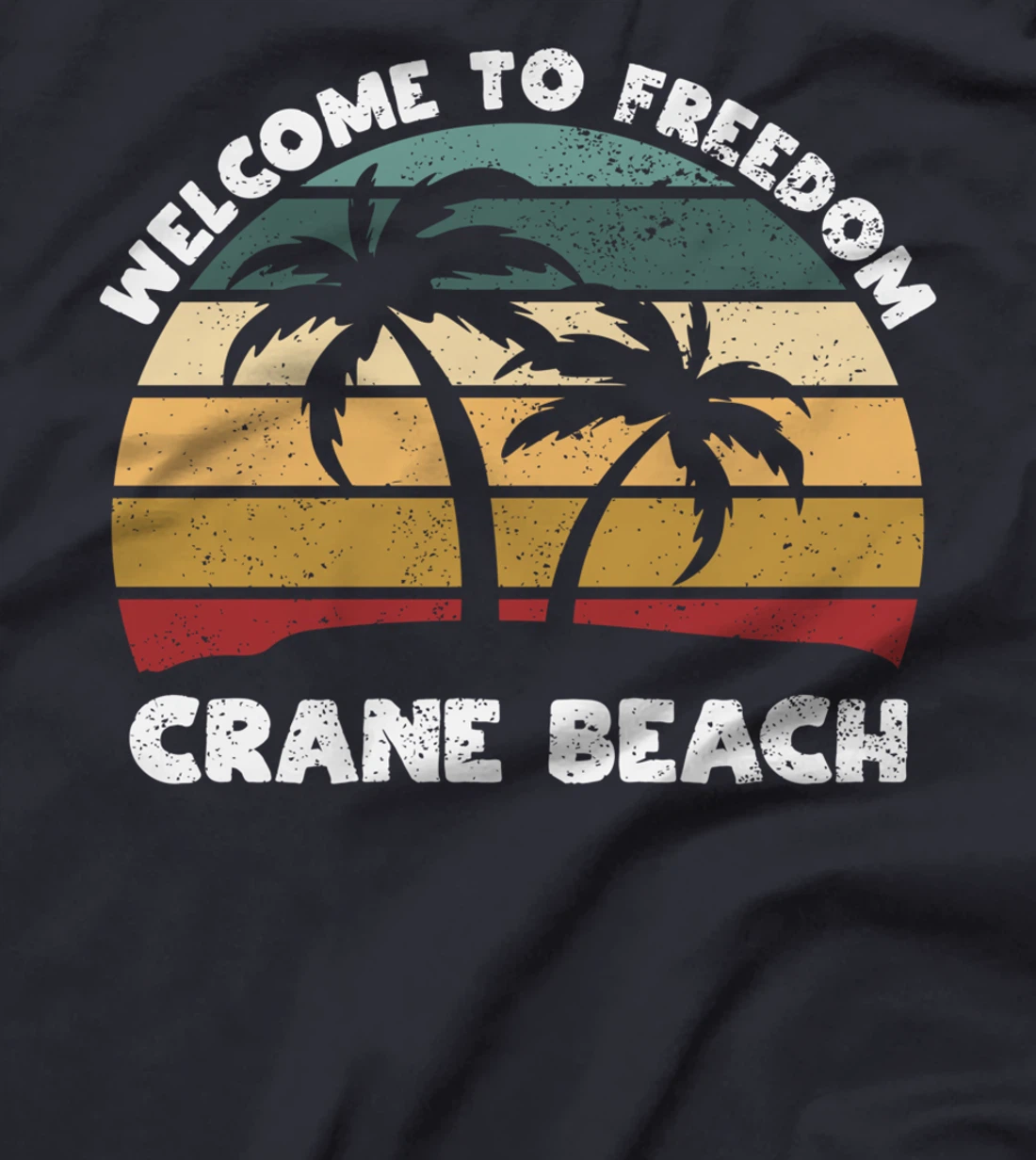 Crane Beach Welcome to Summer Massachusetts Tropical T-Shirt