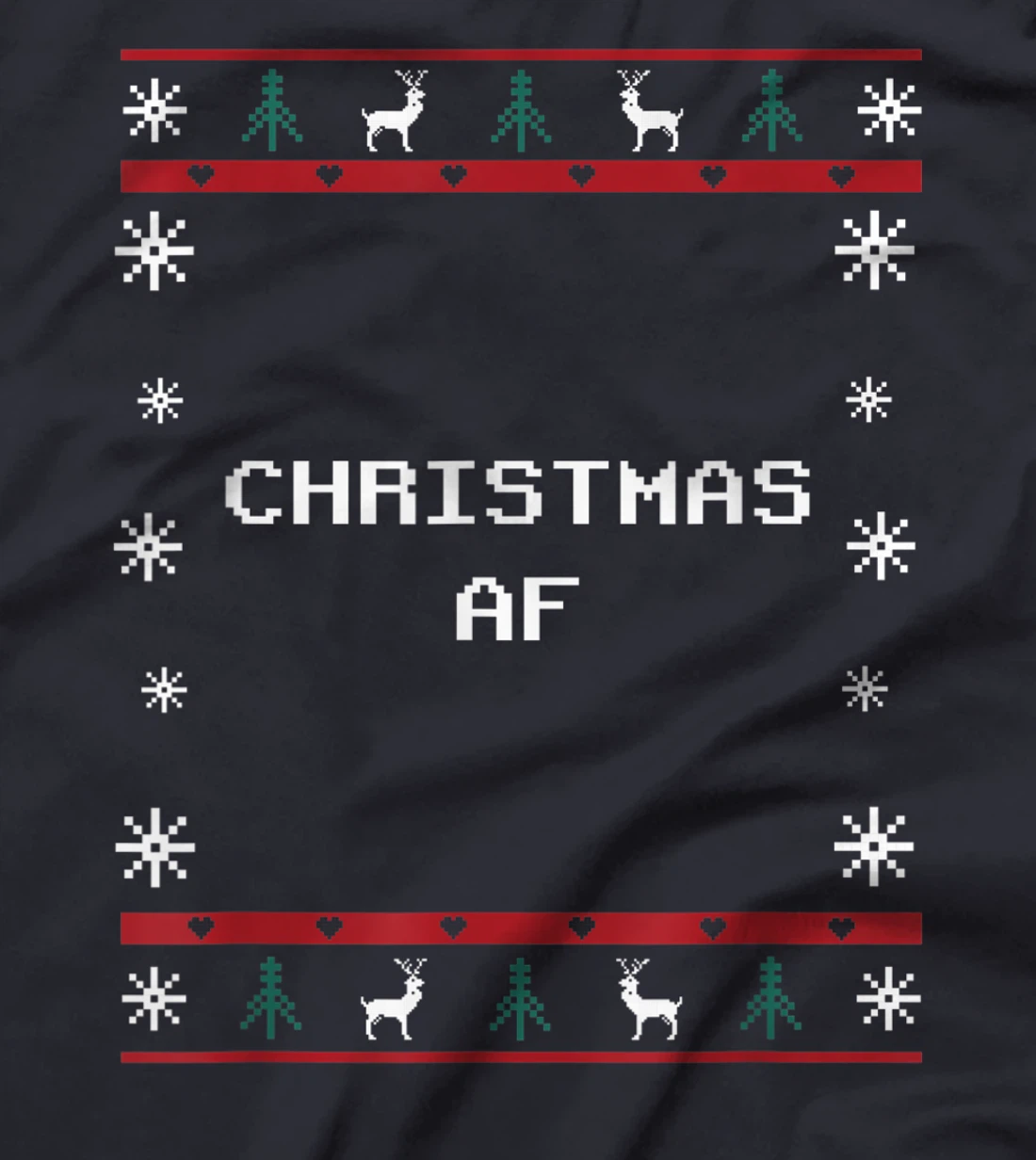 Christmas AF Party Pun Reunion Joke Family Funny T-Shirt, Women T-Shirt
