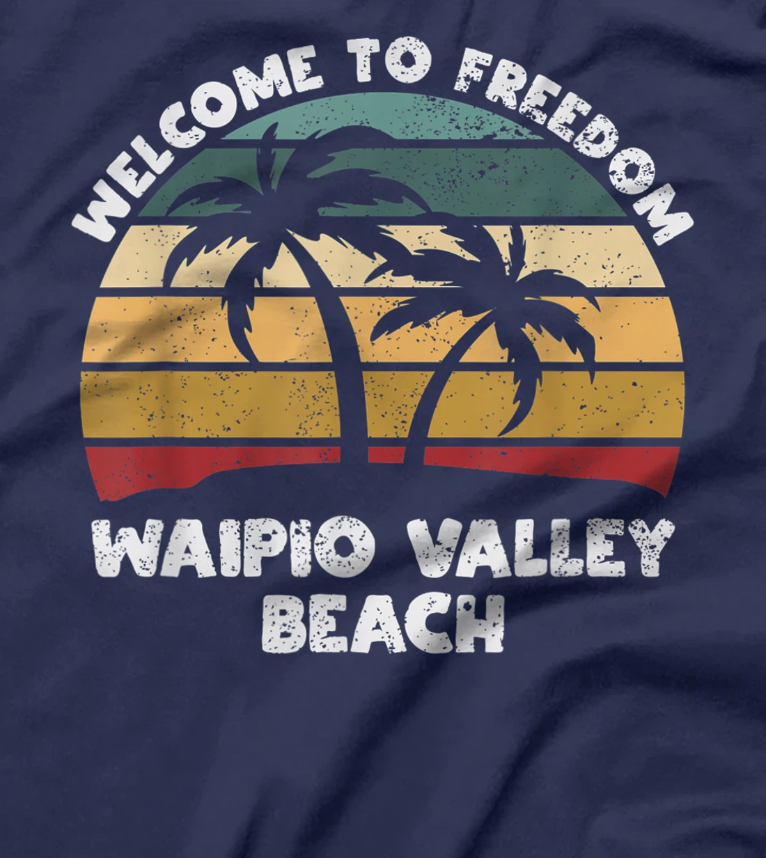 Waipio Valley Beach Welcome to Summer Hawaii T-Shirt, Women T-Shirt