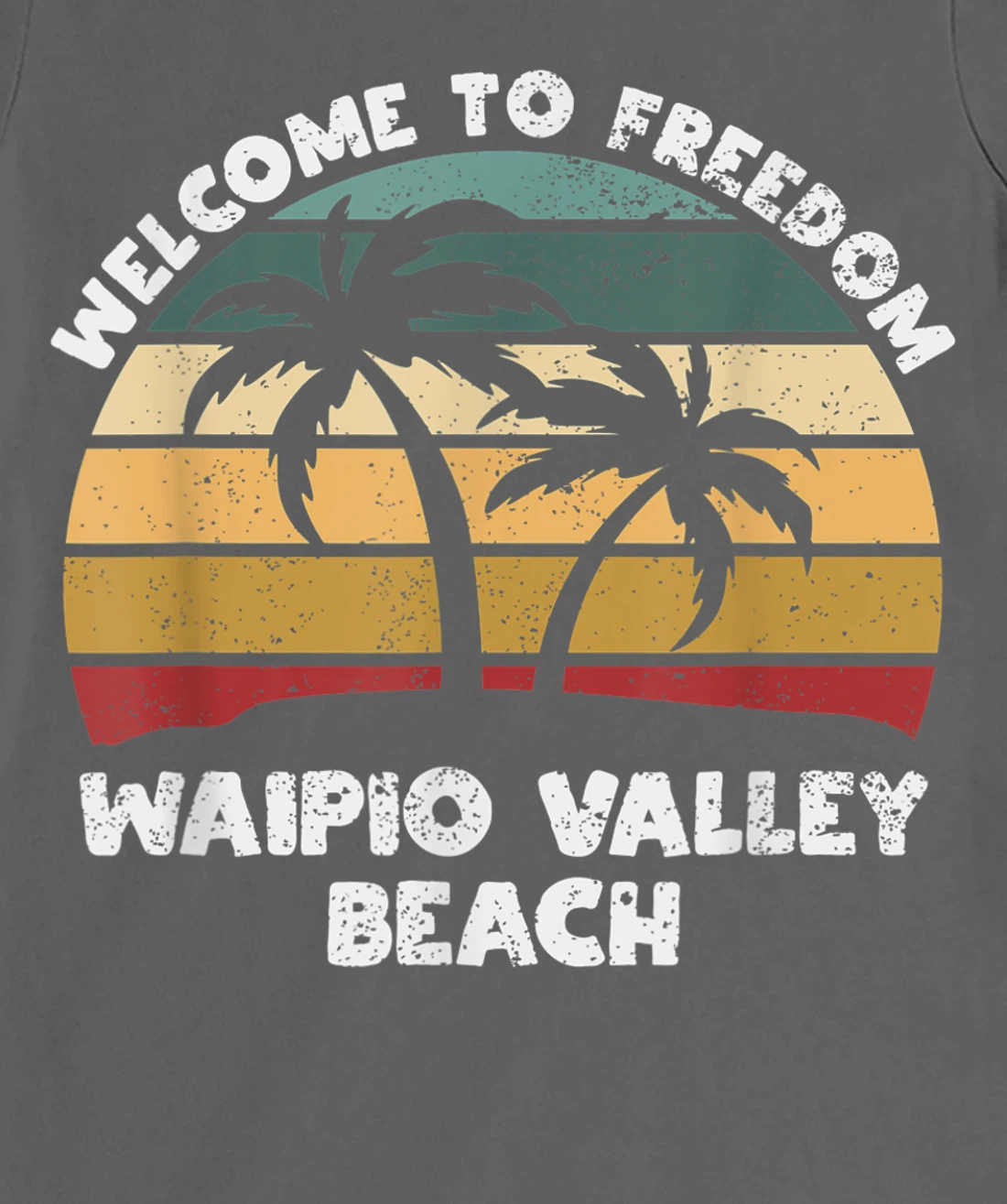Waipio Valley Beach Welcome to Summer Hawaii T-Shirt, Women T-Shirt