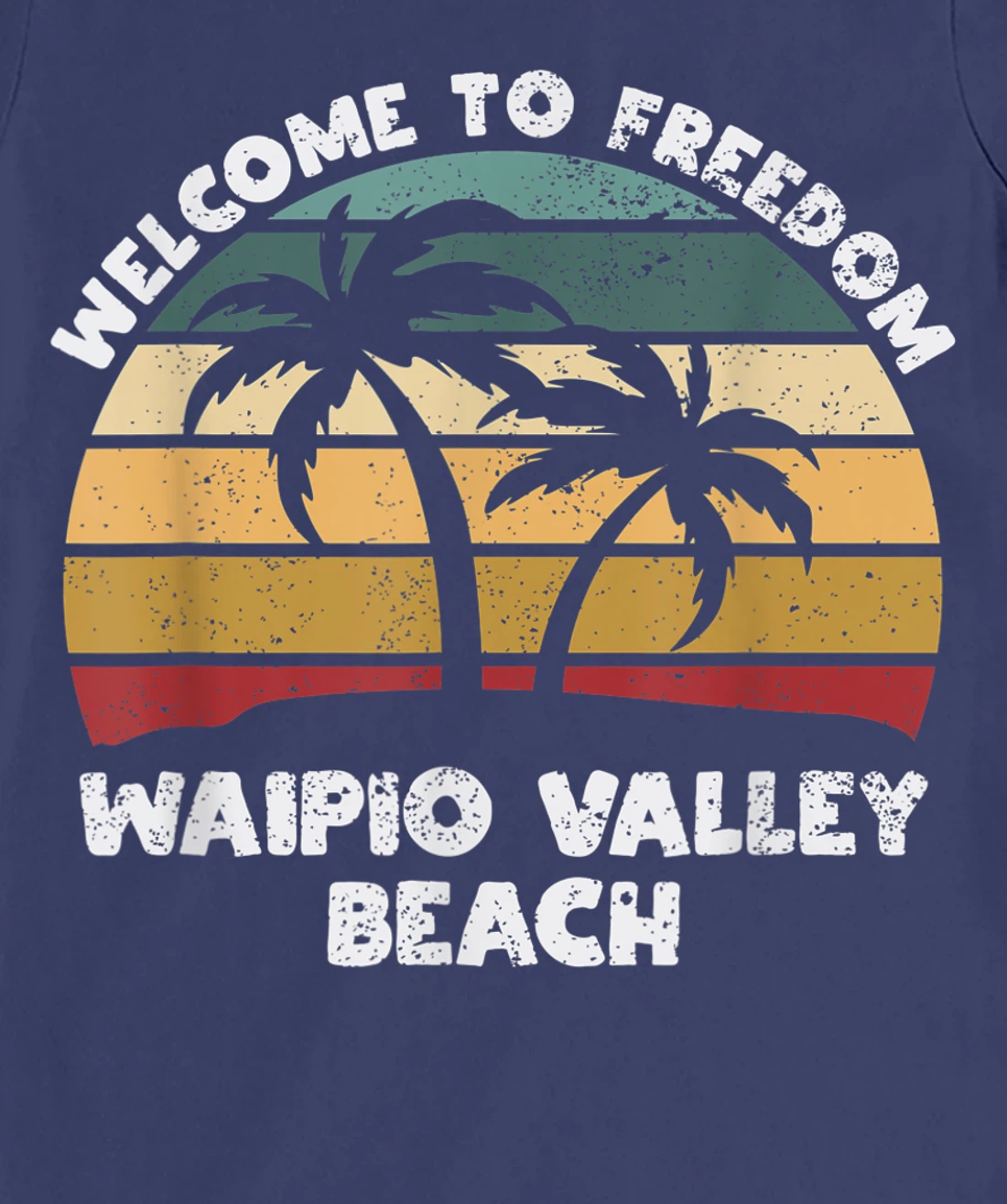 Waipio Valley Beach Welcome to Summer Hawaii T-Shirt, Women T-Shirt