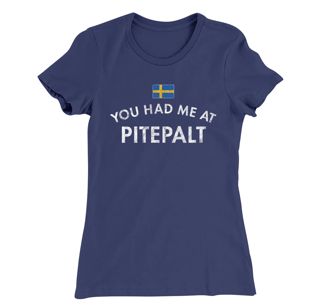 Pitepalt Swedish Dish Meat Filled Dumpling Pitea Raw Potato T-Shirt, Women T-Shirt