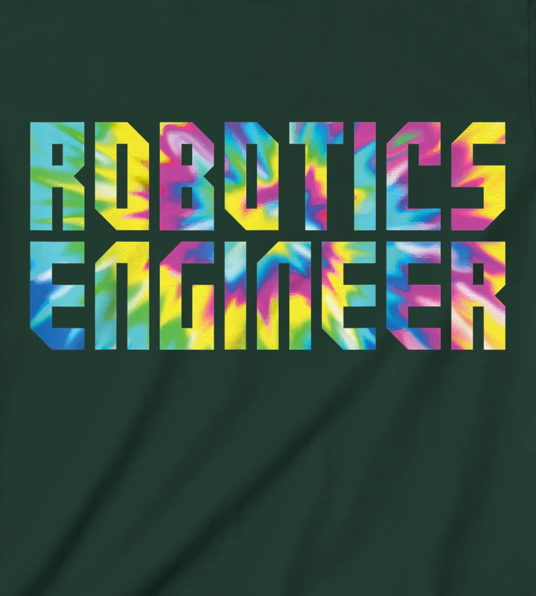 Robot Robotics Engineer Tie Dye Retro 80s 90s Robotics T-Shirt, Kid T-Shirt and Women T-Shirt