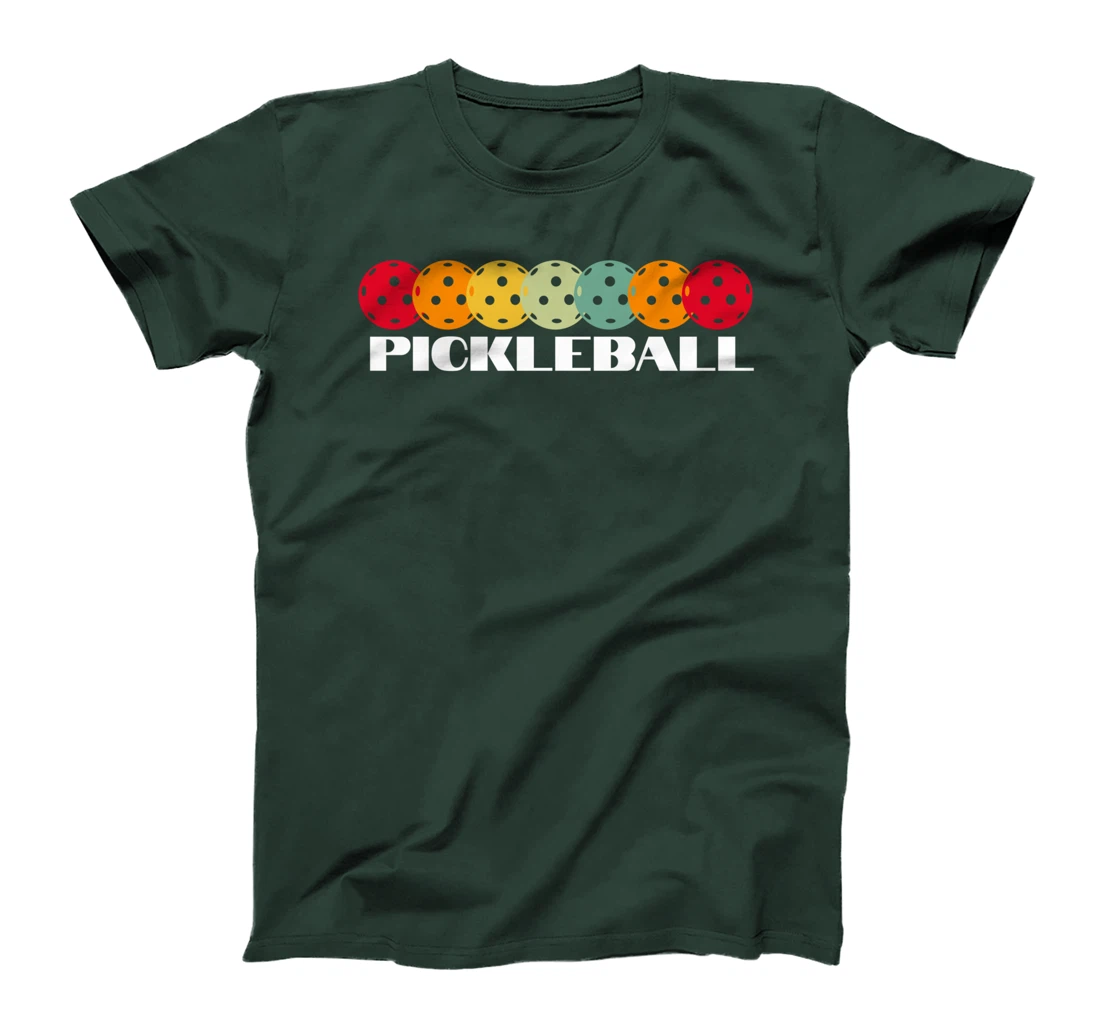 Retro Vintage Pickleball Funny Paddle Sports Player T-Shirt