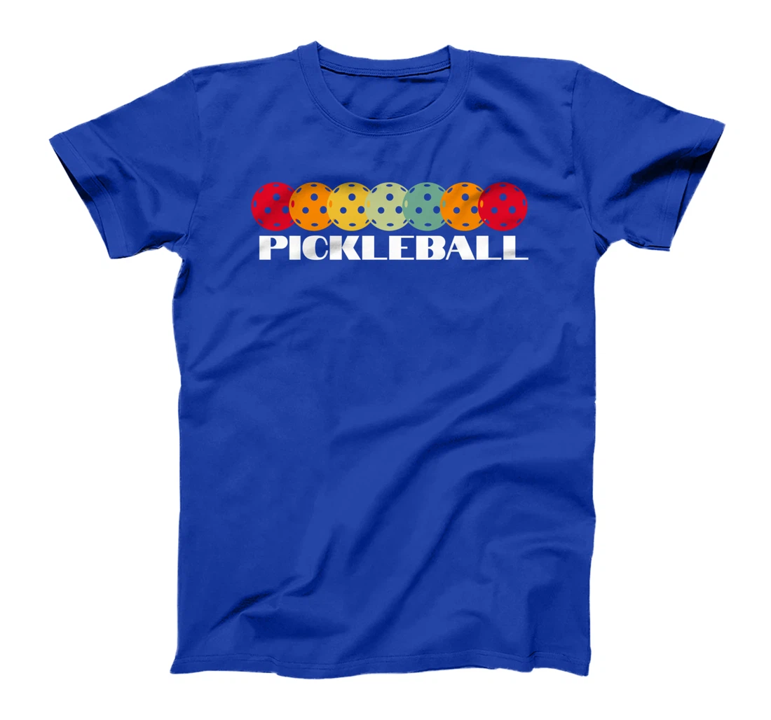 Retro Vintage Pickleball Funny Paddle Sports Player T-Shirt