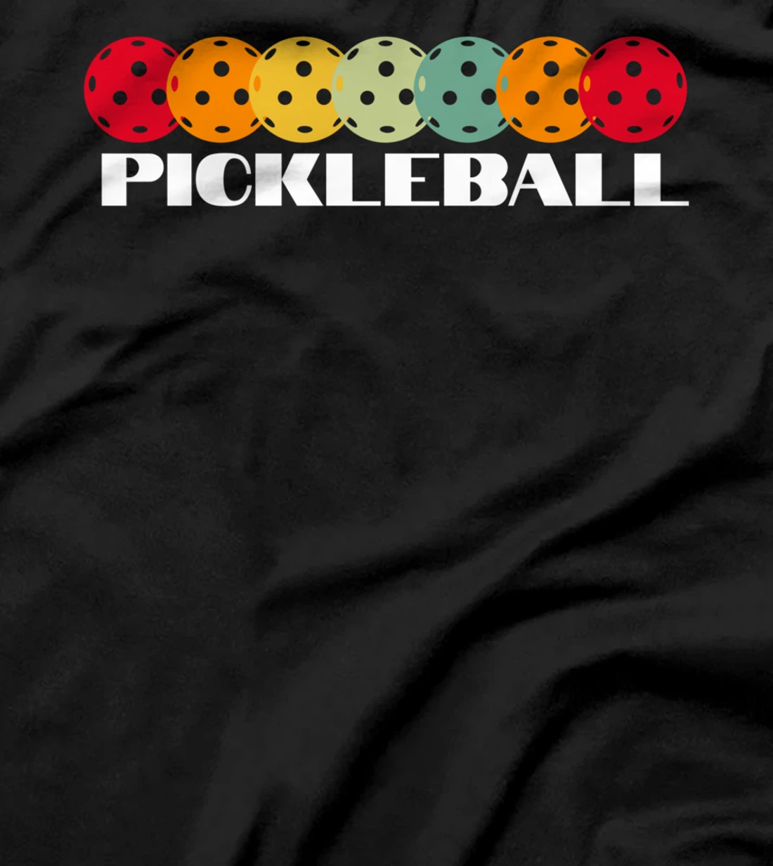 Retro Vintage Pickleball Funny Paddle Sports Player T-Shirt