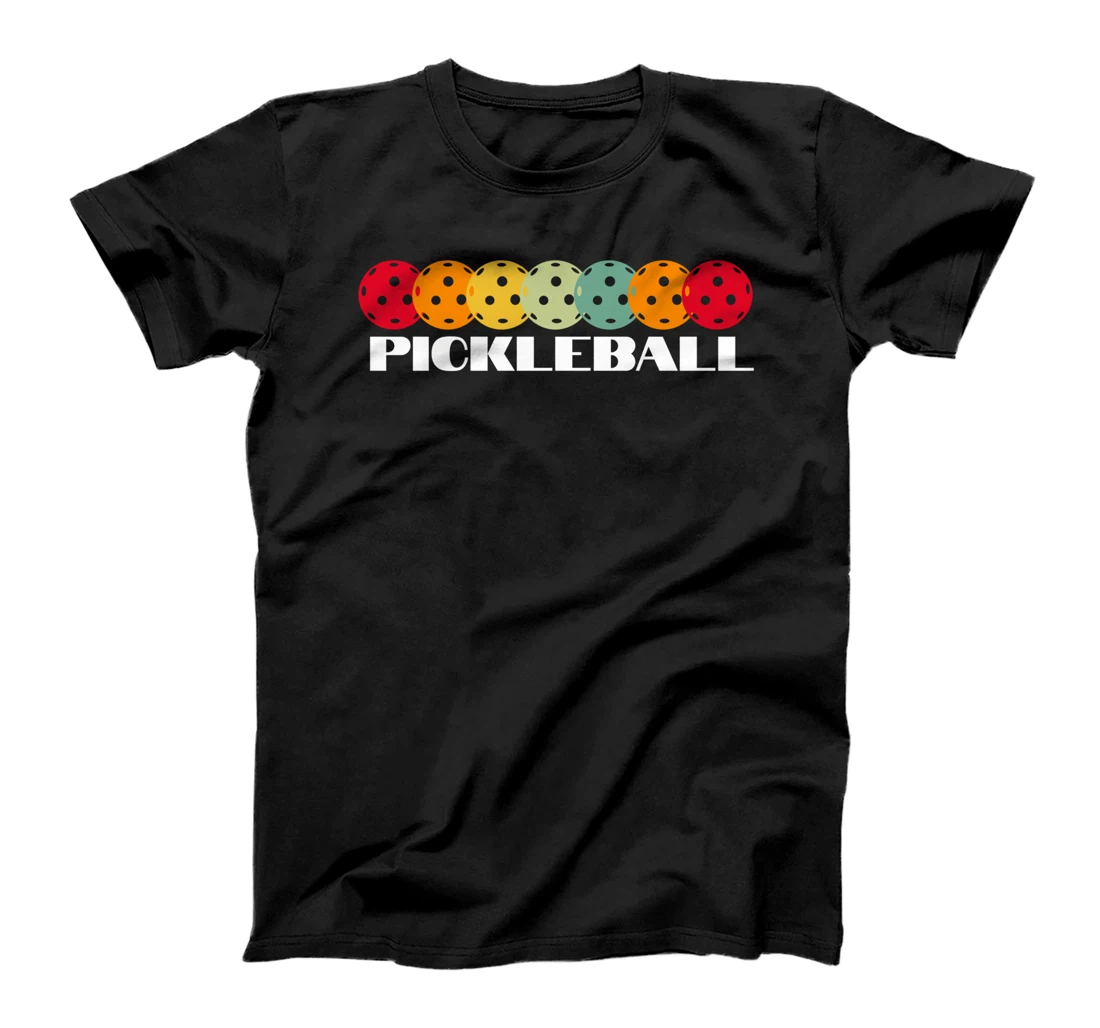 Retro Vintage Pickleball Funny Paddle Sports Player T-Shirt