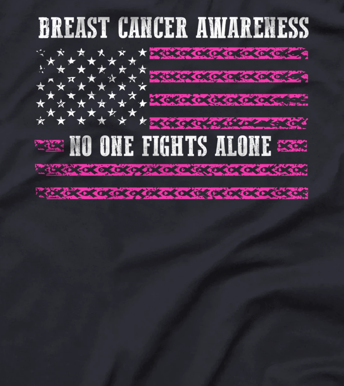 Breast Cancer Awareness Gift ribbon Pink butterfly T-Shirt