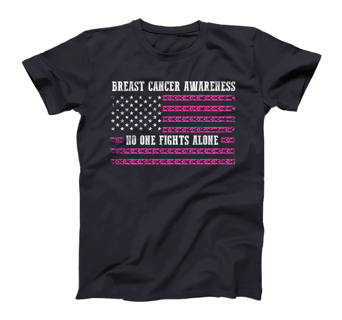 Breast Cancer Awareness Gift ribbon Pink butterfly T-Shirt