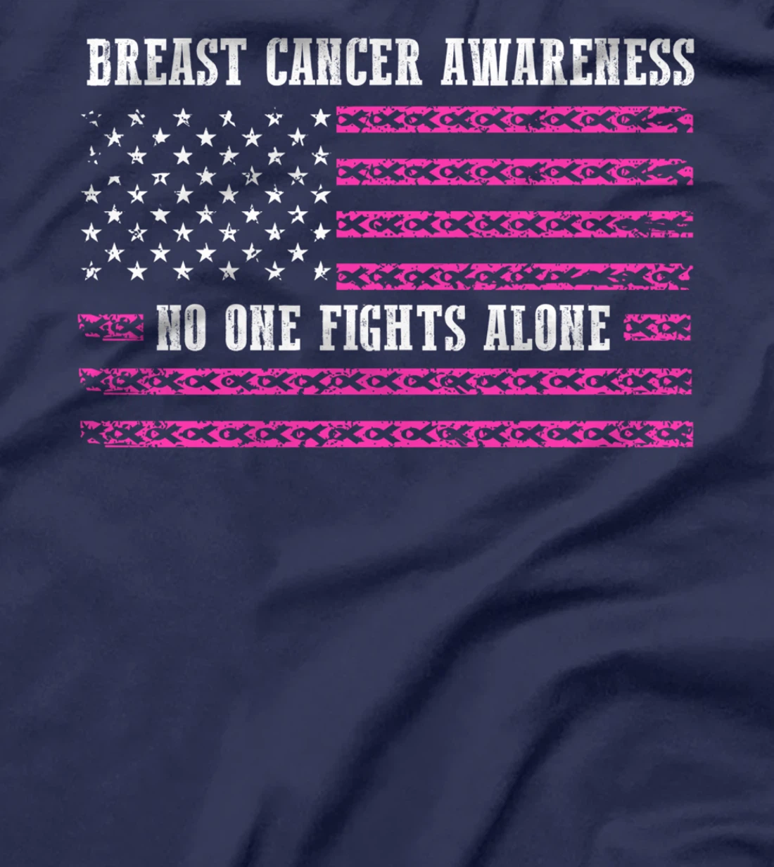 Breast Cancer Awareness Gift ribbon Pink butterfly T-Shirt