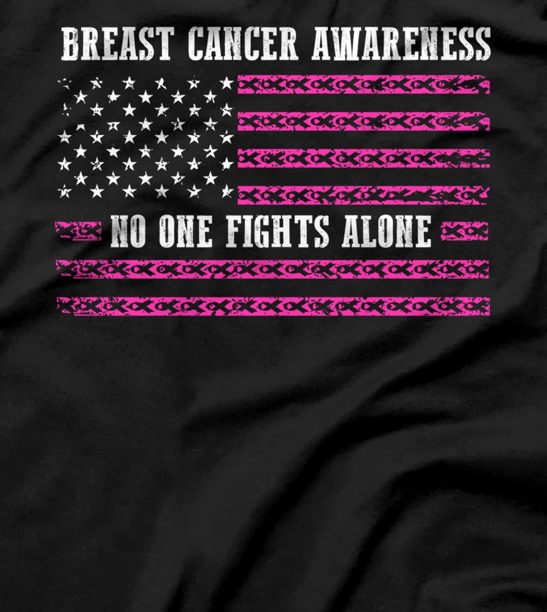 Breast Cancer Awareness Gift ribbon Pink butterfly T-Shirt
