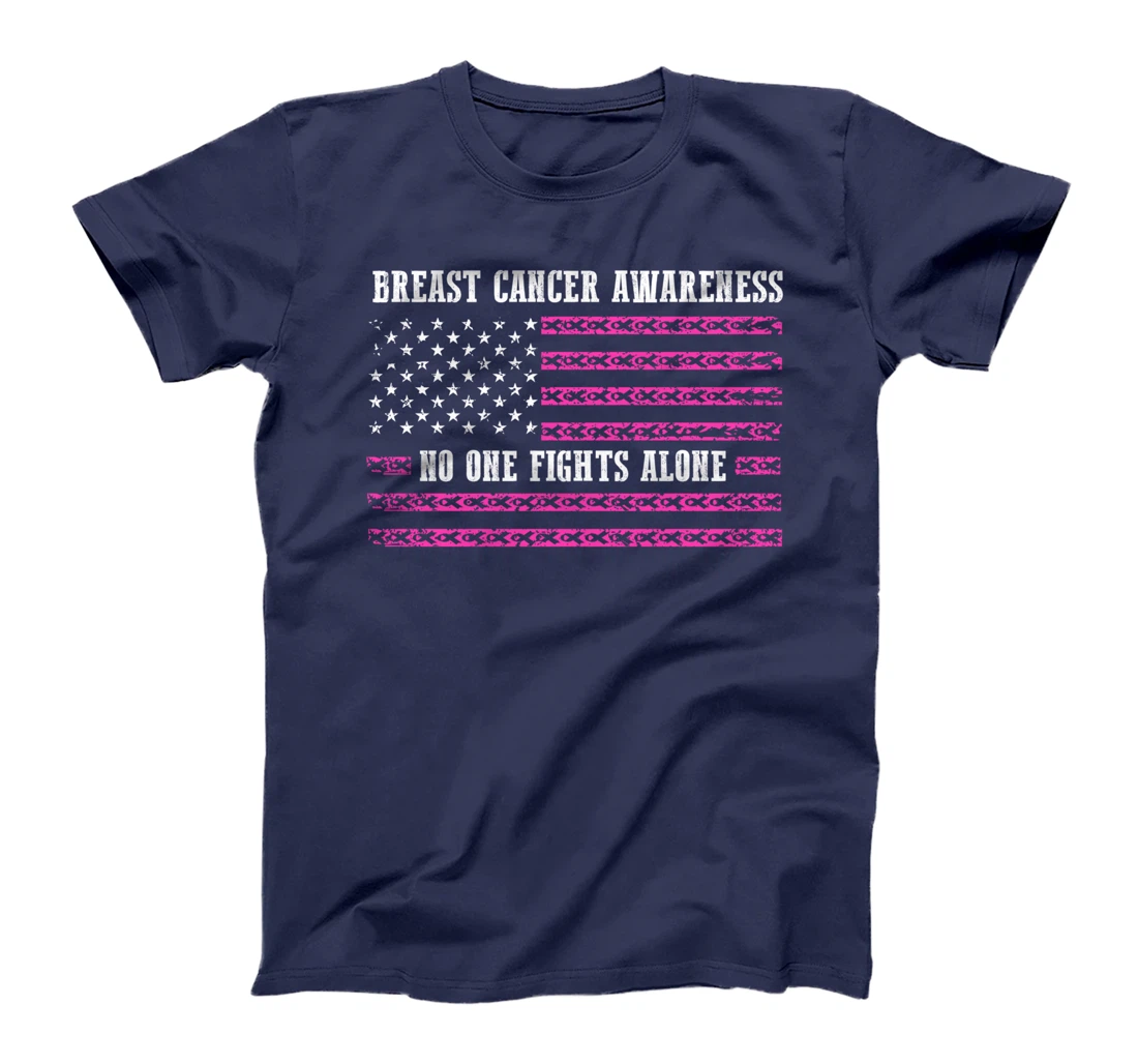 Breast Cancer Awareness Gift ribbon Pink butterfly T-Shirt