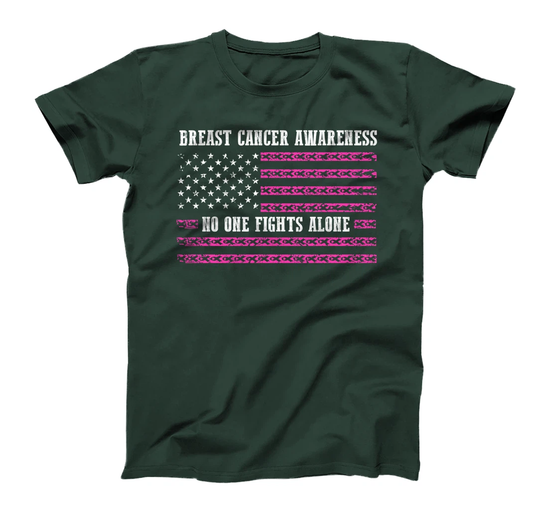 Breast Cancer Awareness Gift ribbon Pink butterfly T-Shirt