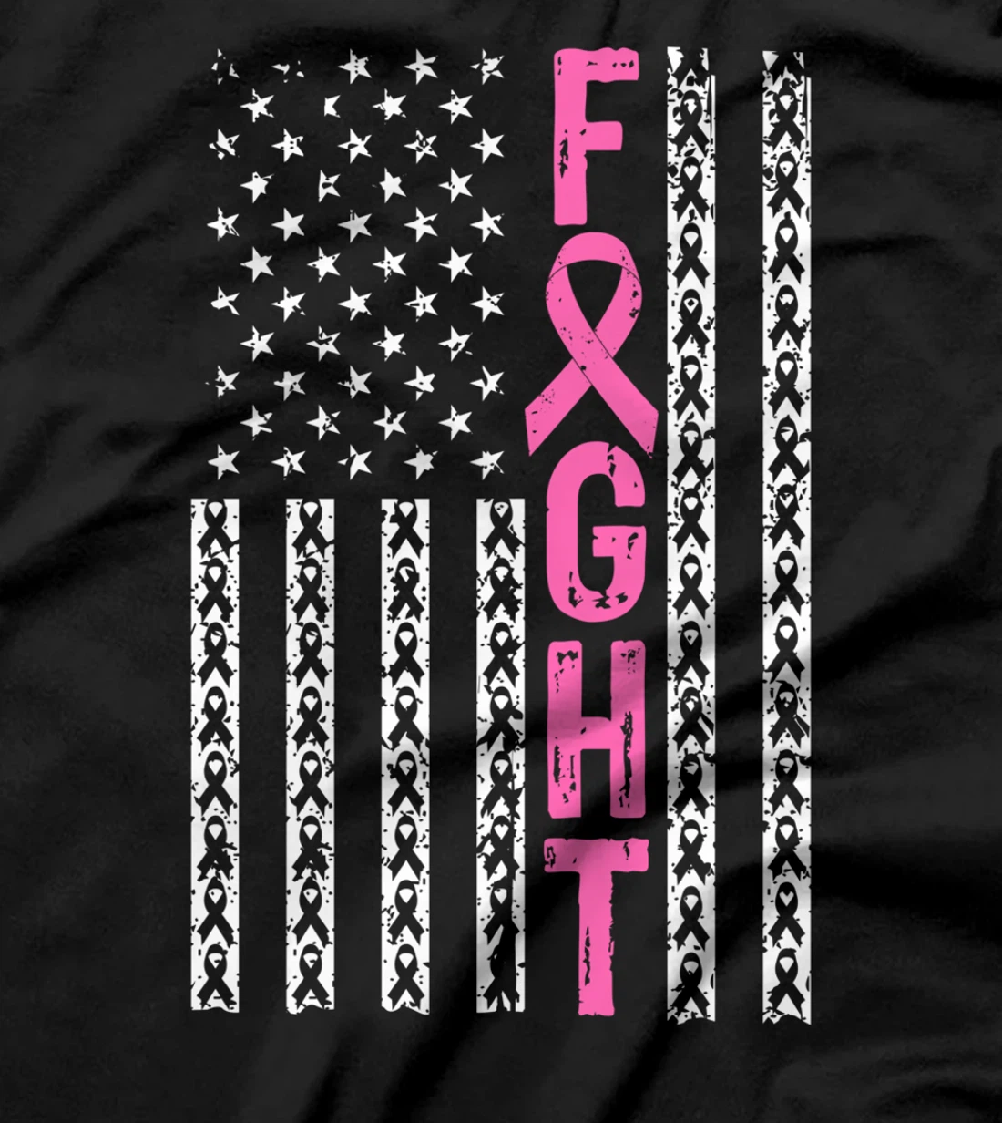 Breast Cancer Awareness Pink Ribbon Survivor Gift T-Shirt