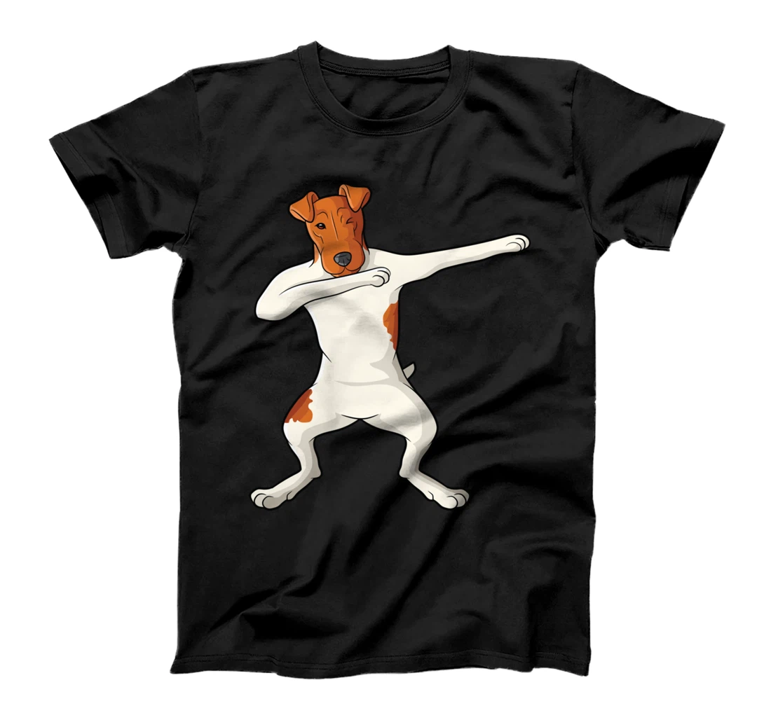 Smooth hair fox terrier dabbing dab foxterrier T-Shirt