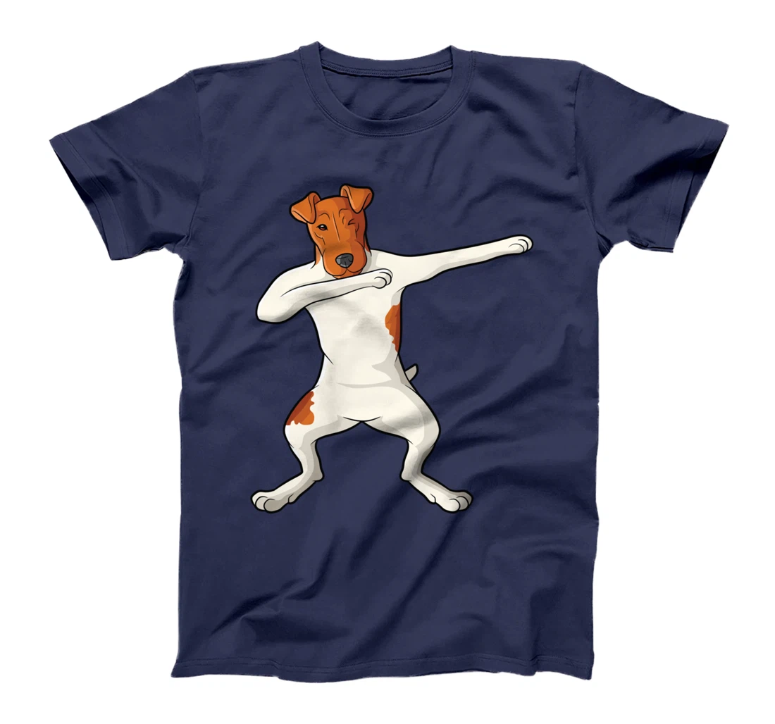 Smooth hair fox terrier dabbing dab foxterrier T-Shirt