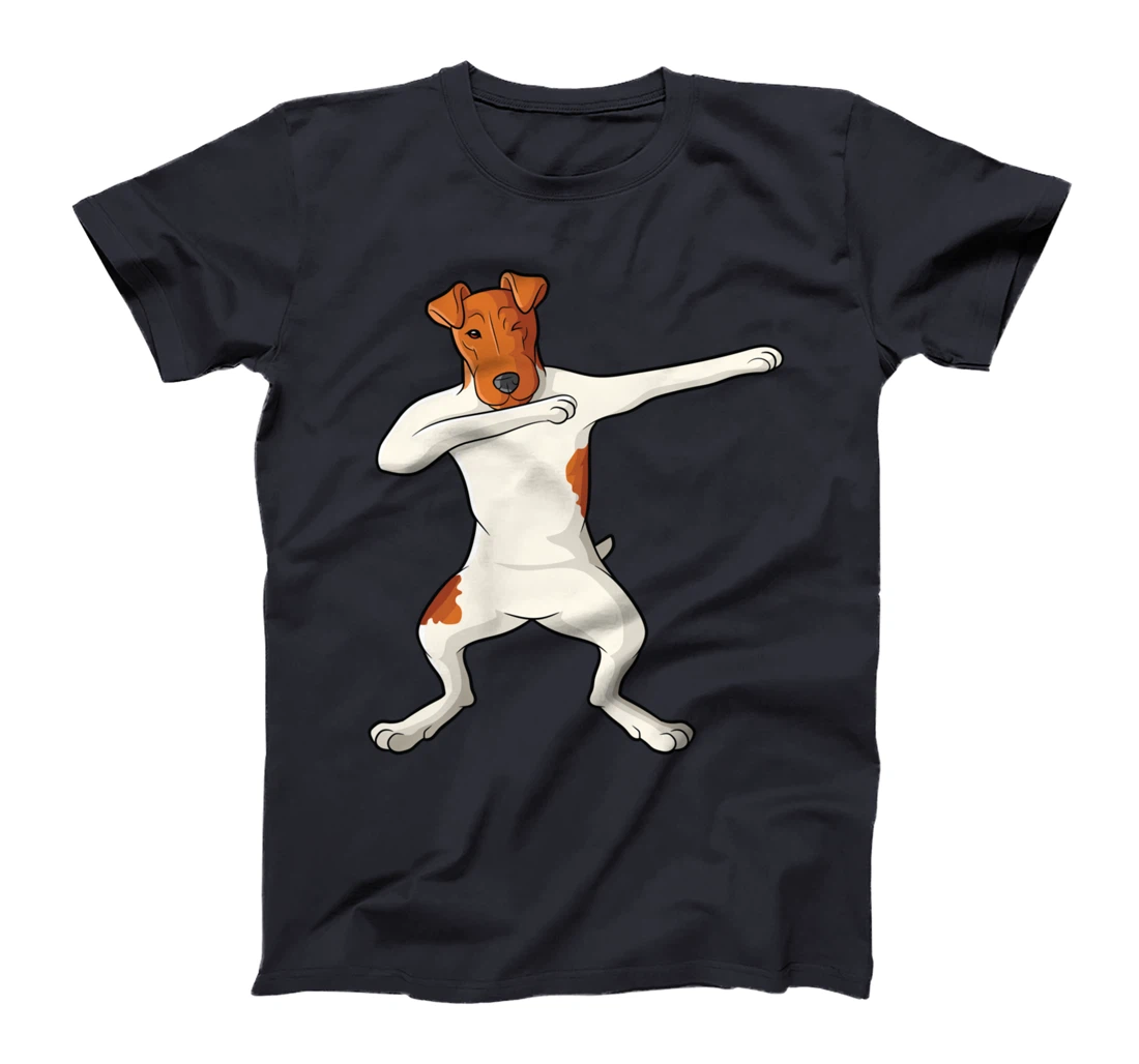 Smooth hair fox terrier dabbing dab foxterrier T-Shirt