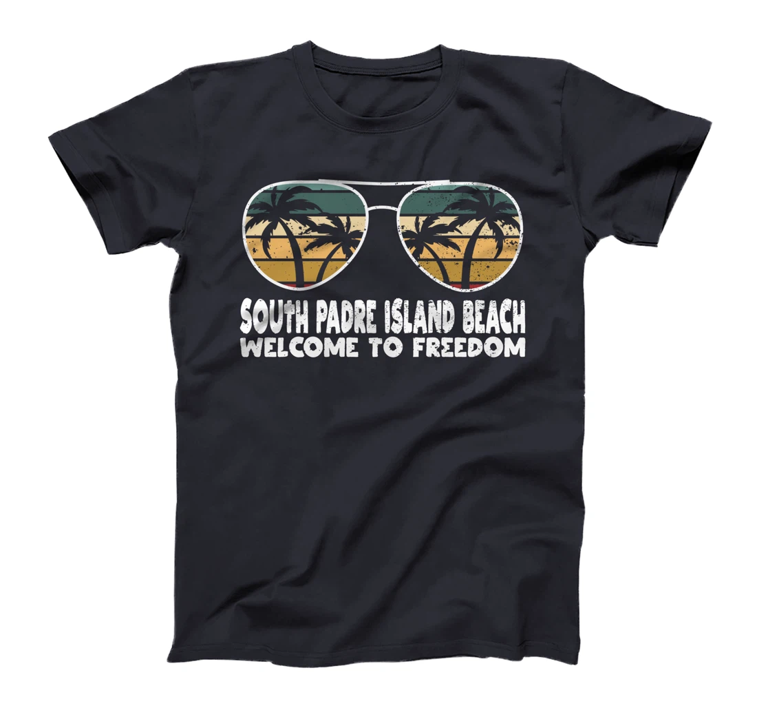 South Island Beach Welcome to Freedom Vacation Sayings T-Shirt