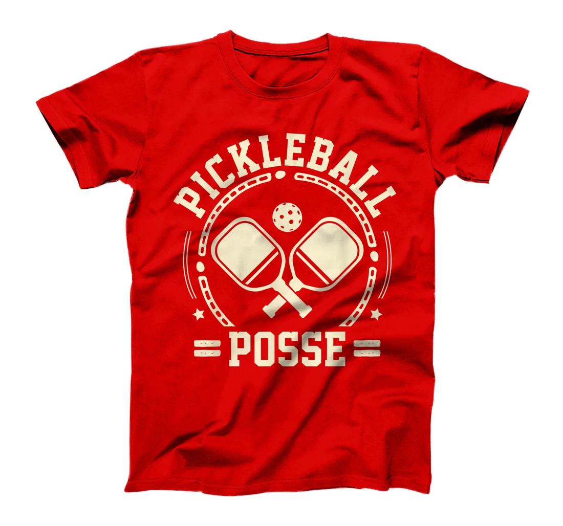 Pickleball Posse Funny Pickleball Quote for Pickleball Lover T-Shirt, Women T-Shirt