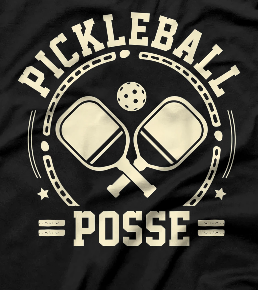 Pickleball Posse Funny Pickleball Quote for Pickleball Lover T-Shirt, Women T-Shirt