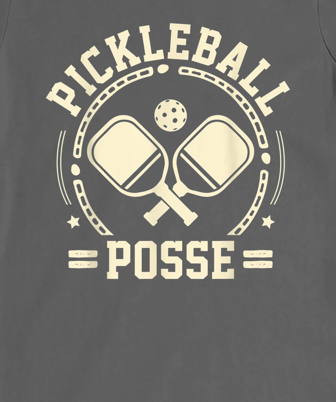 Pickleball Posse Funny Pickleball Quote for Pickleball Lover T-Shirt, Women T-Shirt