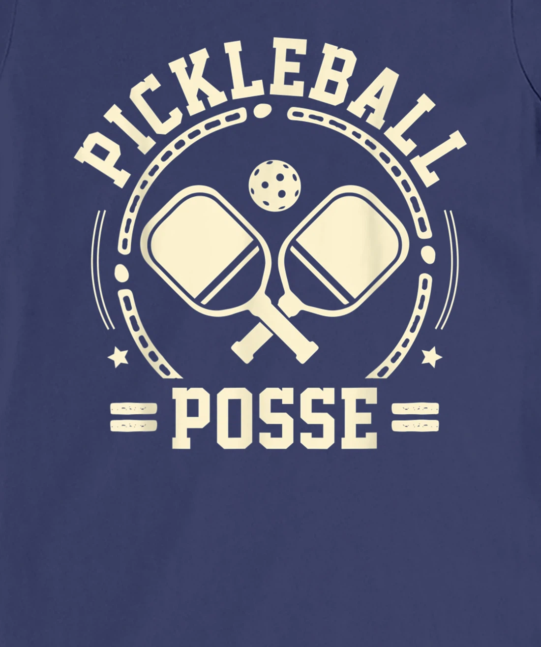 Pickleball Posse Funny Pickleball Quote for Pickleball Lover T-Shirt, Women T-Shirt