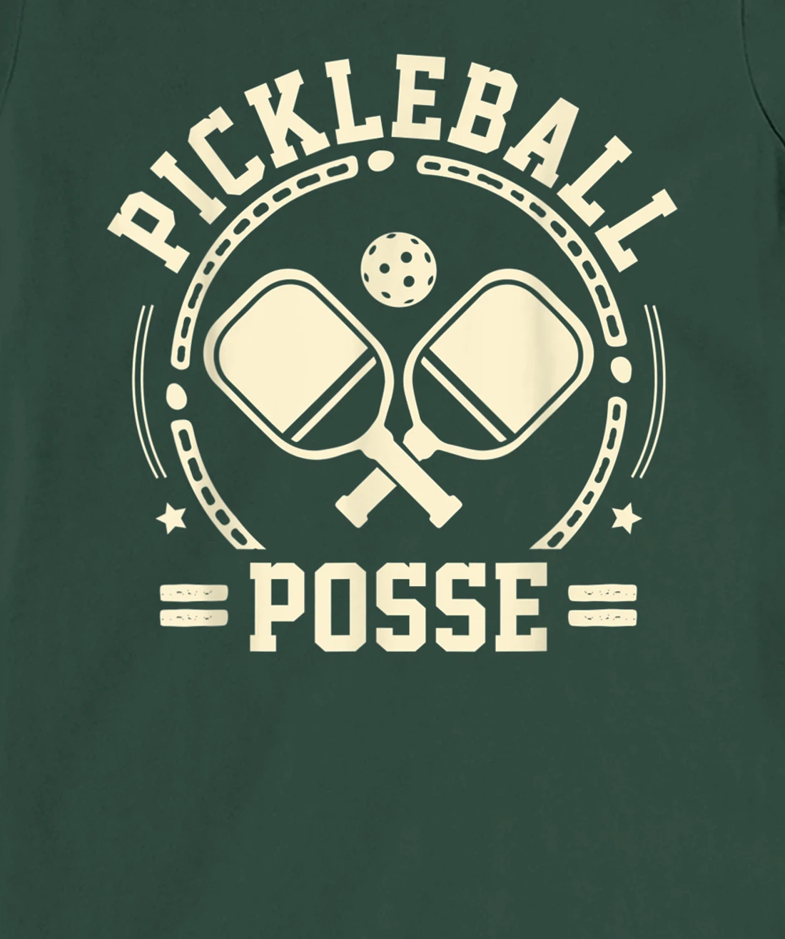 Pickleball Posse Funny Pickleball Quote for Pickleball Lover T-Shirt, Women T-Shirt