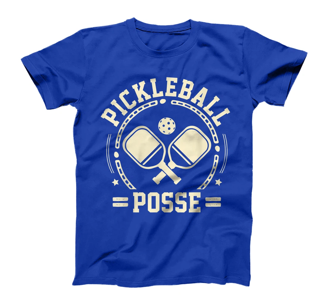 Pickleball Posse Funny Pickleball Quote for Pickleball Lover T-Shirt, Women T-Shirt