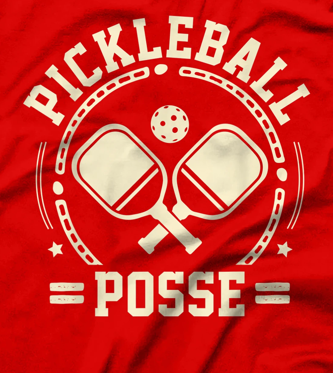 Pickleball Posse Funny Pickleball Quote for Pickleball Lover T-Shirt, Women T-Shirt