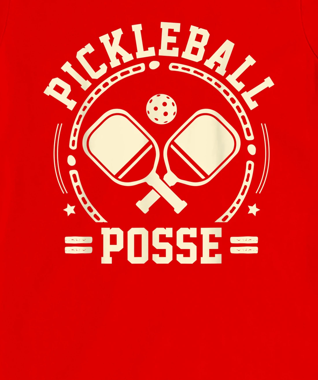 Pickleball Posse Funny Pickleball Quote for Pickleball Lover T-Shirt, Women T-Shirt
