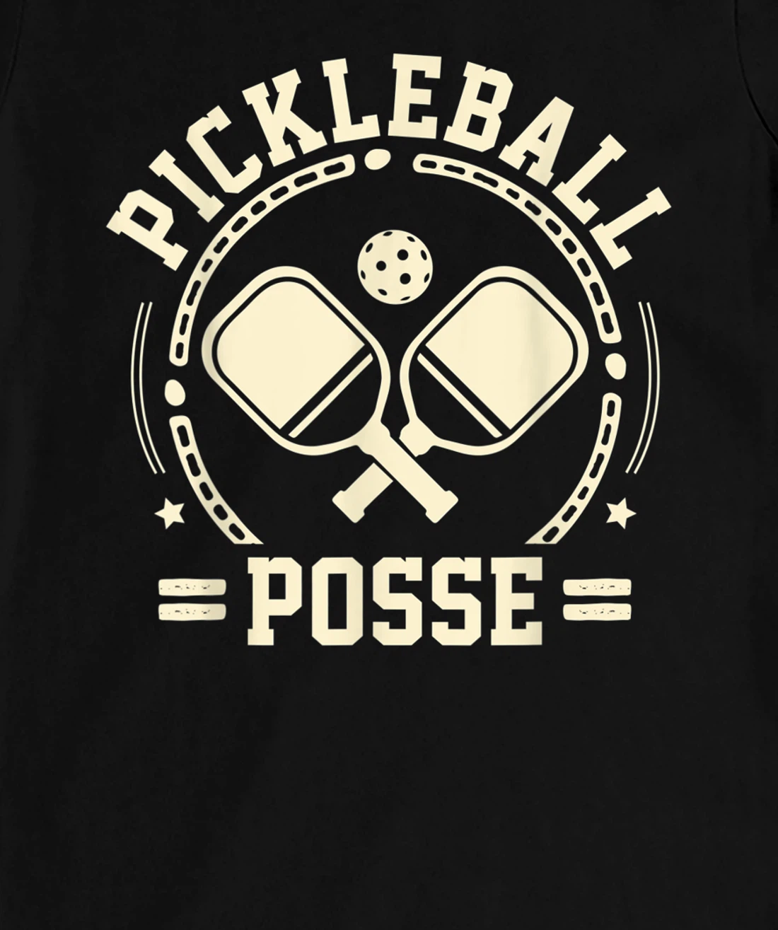 Pickleball Posse Funny Pickleball Quote for Pickleball Lover T-Shirt, Women T-Shirt