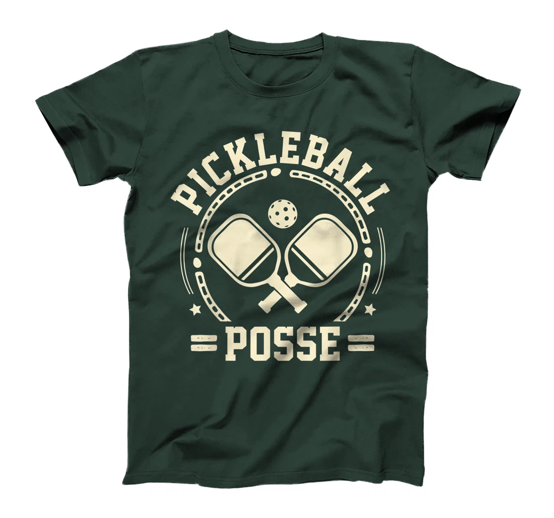 Pickleball Posse Funny Pickleball Quote for Pickleball Lover T-Shirt, Women T-Shirt