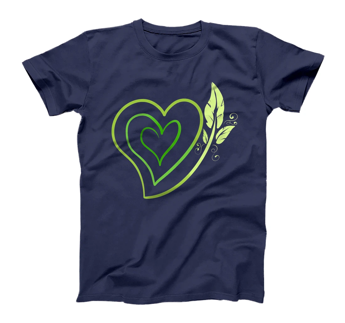 Vegan Logo With Leaves, Go Vegan T-Shirt, Kid T-Shirt and Women T-Shirt