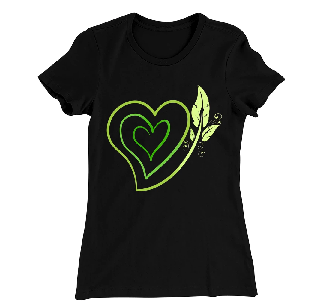 Vegan Logo With Leaves, Go Vegan T-Shirt, Kid T-Shirt and Women T-Shirt