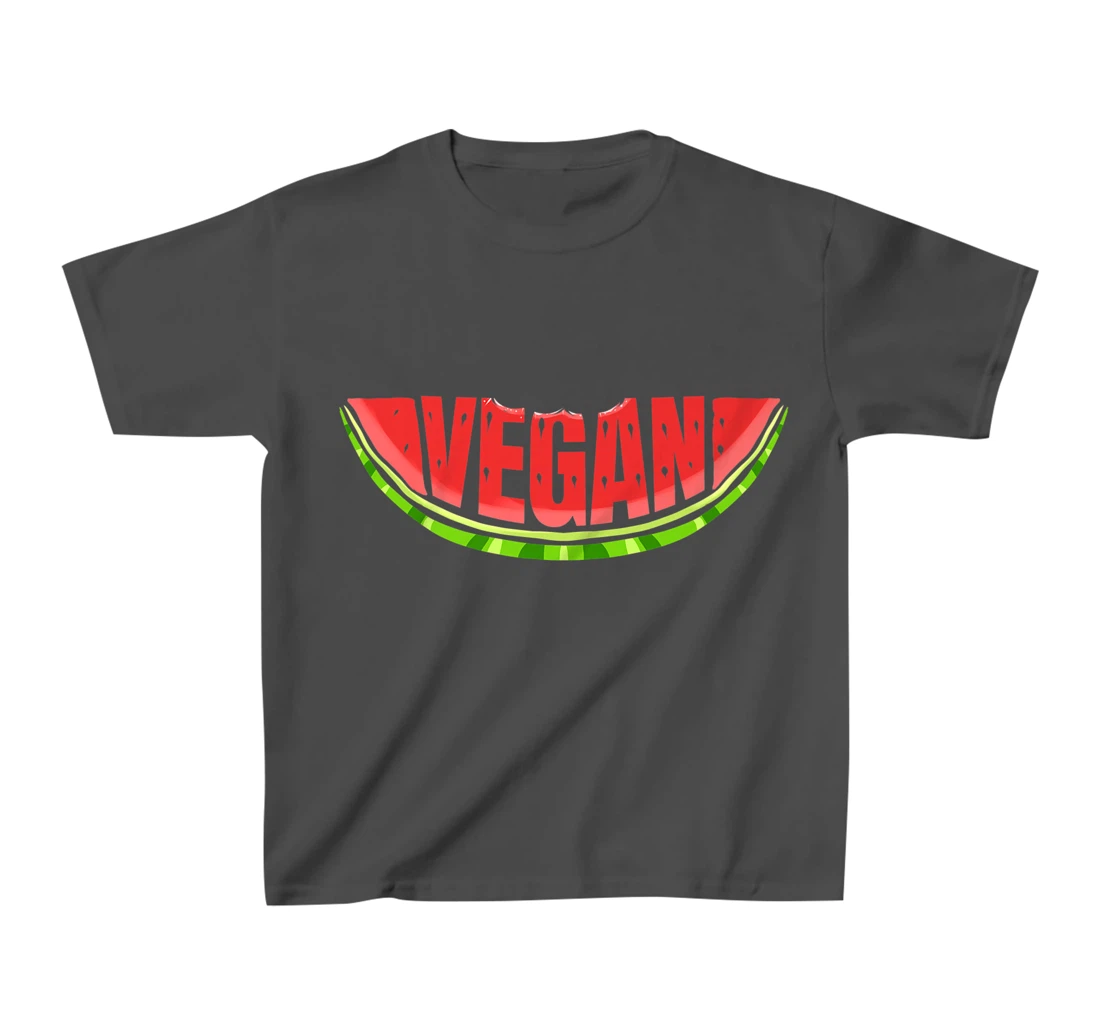 Watermelon Says Vegan T-Shirt, Kid T-Shirt and Women T-Shirt