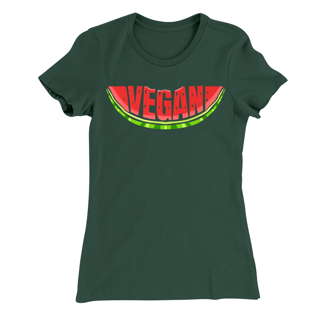 Watermelon Says Vegan T-Shirt, Kid T-Shirt and Women T-Shirt