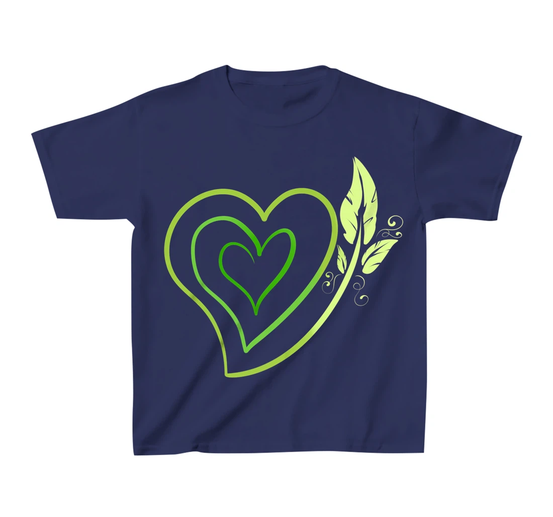 Vegan Logo With Leaves, Go Vegan T-Shirt, Kid T-Shirt and Women T-Shirt