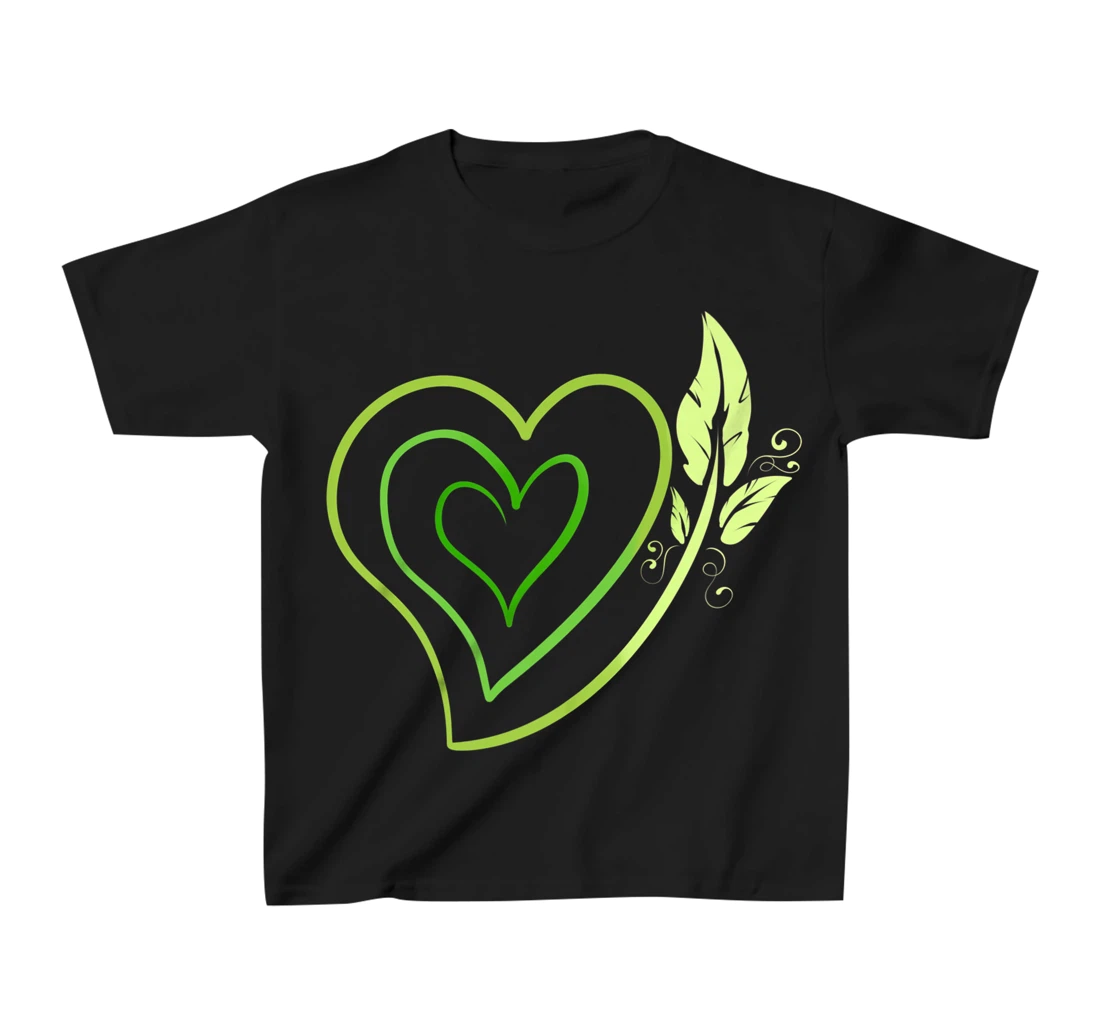 Vegan Logo With Leaves, Go Vegan T-Shirt, Kid T-Shirt and Women T-Shirt