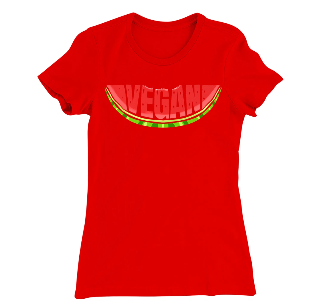 Watermelon Says Vegan T-Shirt, Kid T-Shirt and Women T-Shirt