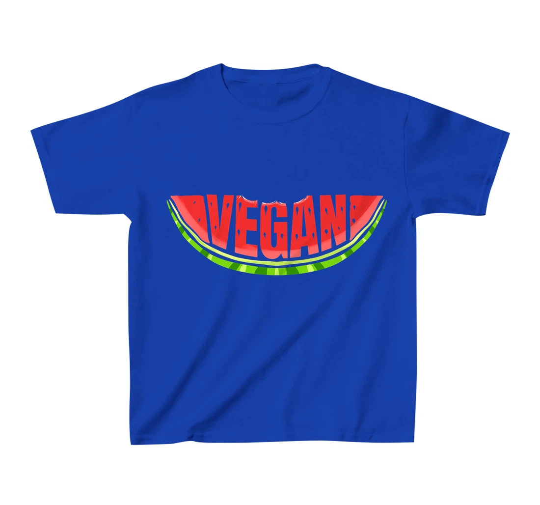 Watermelon Says Vegan T-Shirt, Kid T-Shirt and Women T-Shirt