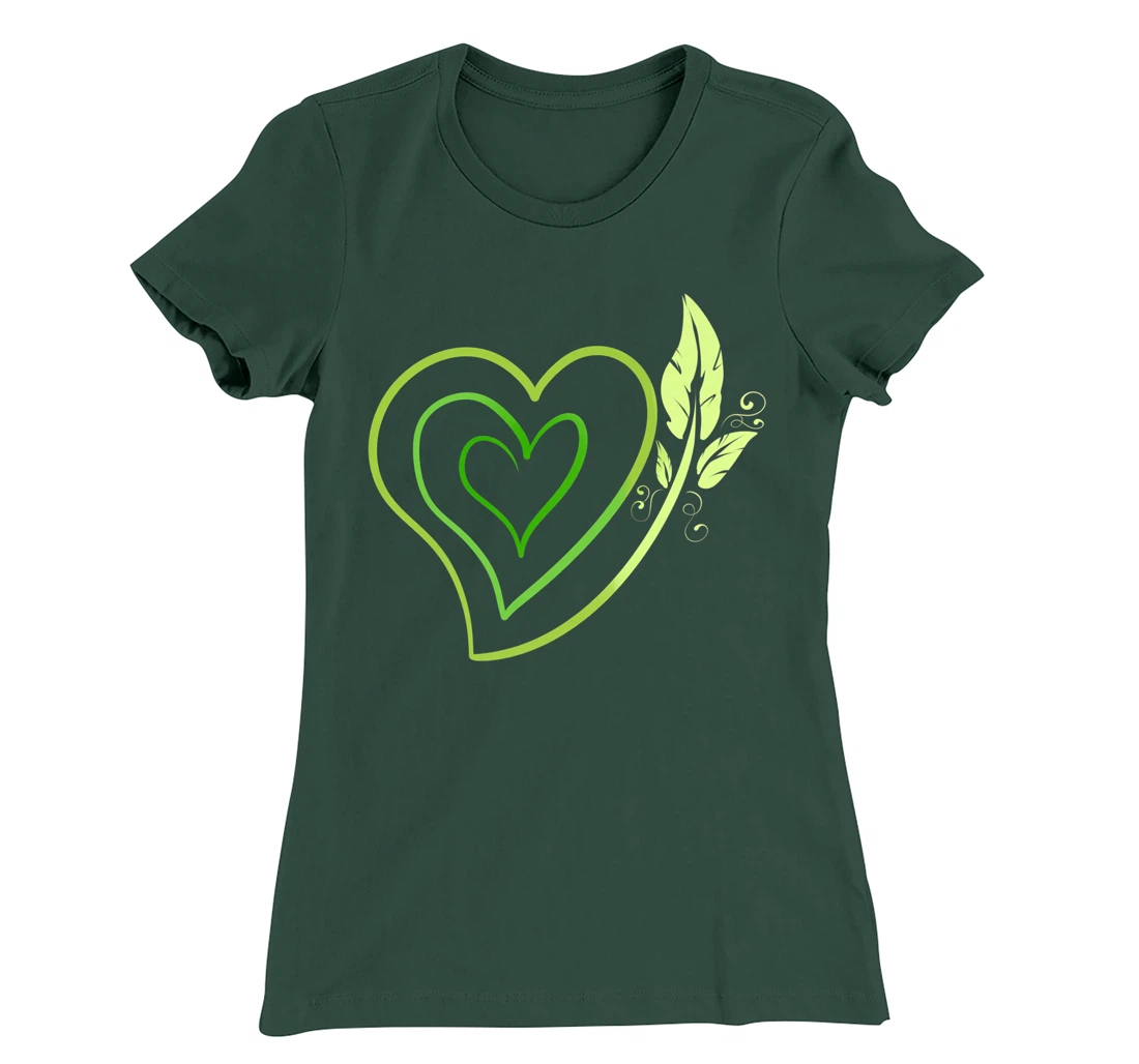 Vegan Logo With Leaves, Go Vegan T-Shirt, Kid T-Shirt and Women T-Shirt