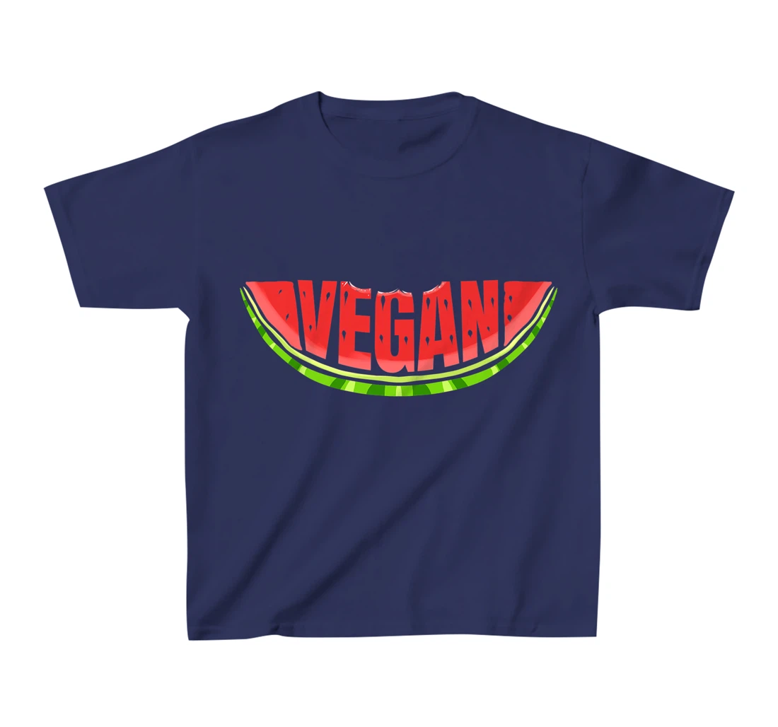 Watermelon Says Vegan T-Shirt, Kid T-Shirt and Women T-Shirt