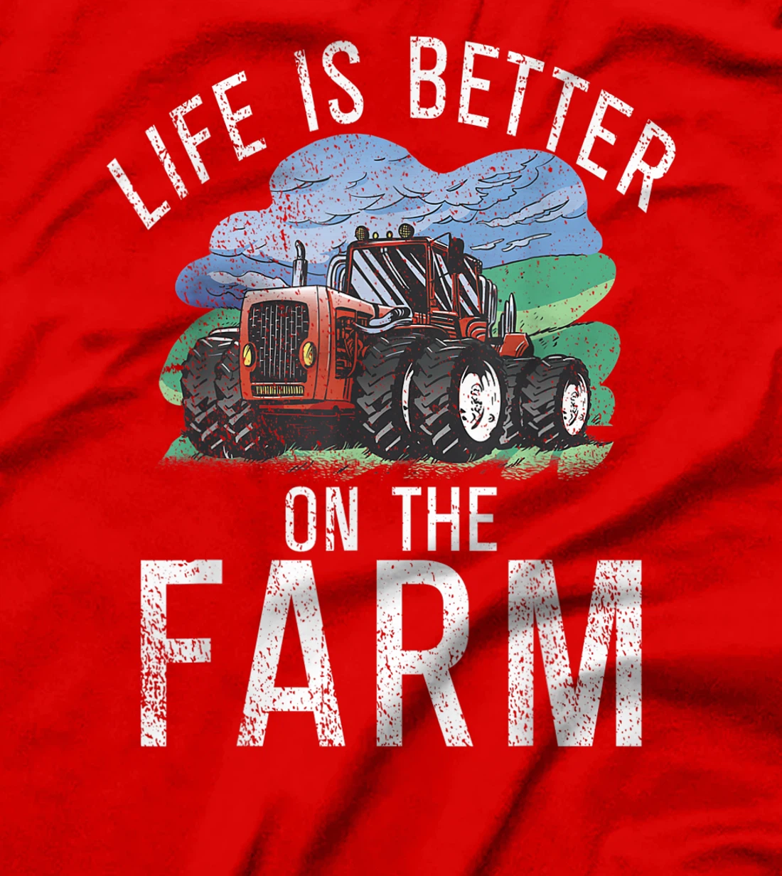 Life is Better on the Farm Agriculture Farming Lover Farmer T-Shirt, Women T-Shirt
