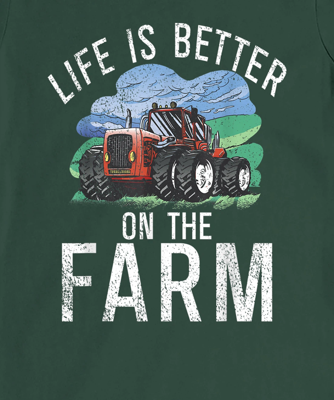 Life is Better on the Farm Agriculture Farming Lover Farmer T-Shirt, Women T-Shirt